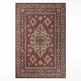 nowoczesny-dywan-winylowy-do-kuchni-vintage-geometryczna-czerwien-80x120-cm