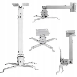 uchwyt-wieszak-do-projektora-sufitowy-scienny-3w1-bialy