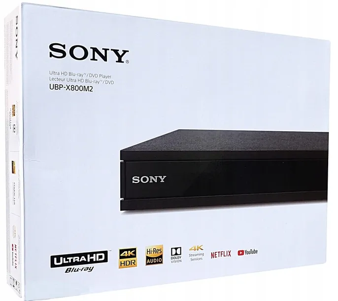 Odtwarzacz Blu-Ray DVD Sony UBP-X800M2 4K Ultra HD Dolby Vision 3D