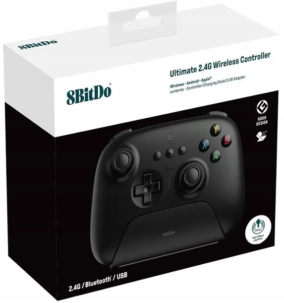 8bitdo-ultimate-2-4g-bt-black-v2-hall-effect-pad-android-apple-pc