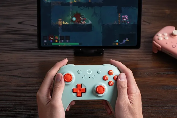 pad-bezprzewodowy-8bitdo-ultimate-2c-mint-hall-effect-2-4g-bt-android-pc-stan-nowy