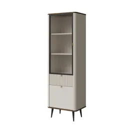 witryna-marly-3-szerokosc-60-cm-kaszmir-orzech-dwudrzwiowa-szuflada-szklo