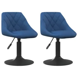 obrotowe-krzesla-stolowe-2-szt-niebieskie-aksamitne