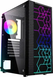 obudowa-gamingowa-kolorowe-podswietlenie-wentylator-rgb-okno-atx-czarna
