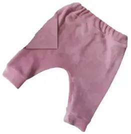 spodnie-dzieciece-welurowe-rozowe-rozmiar-116