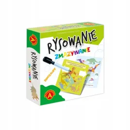 rysowanie-zmazywanie-dinozaury