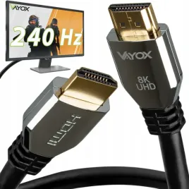 kabel-hdmi-2-1-8k-przewod-ultra-high-speed-48gbps-earc-fhd-240hz-vayox-3m