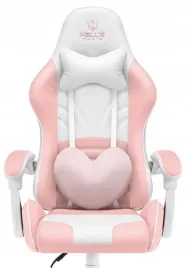 fotel-gamingowy-biurowy-obrotowy-hell-s-chair-rainbow-pink-white-ekoskora
