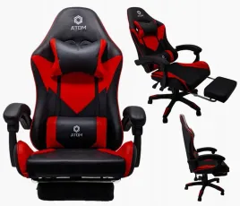 fotel-gamingowy-z-ekoskory-obrotowy-dla-gracza-kubelkowy-wygodny-czerwony