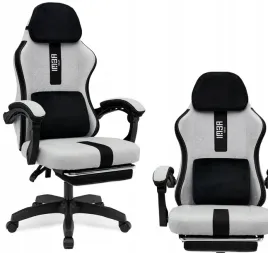 wygodny-fotel-biurowy-obrotowy-gamingowy-krzeslo-do-komputera-szary-tkanina