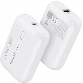 powerbank-mini-slim-10000-mah-20w-usb-c-pd-qc-bialy-do-iphone-apple-kabel