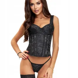 gorset-damski-wyszczuplajacy-modelujacy-gotycki-ze-stringami-czarny