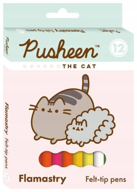 flamastry-pusheen-12-kolorow