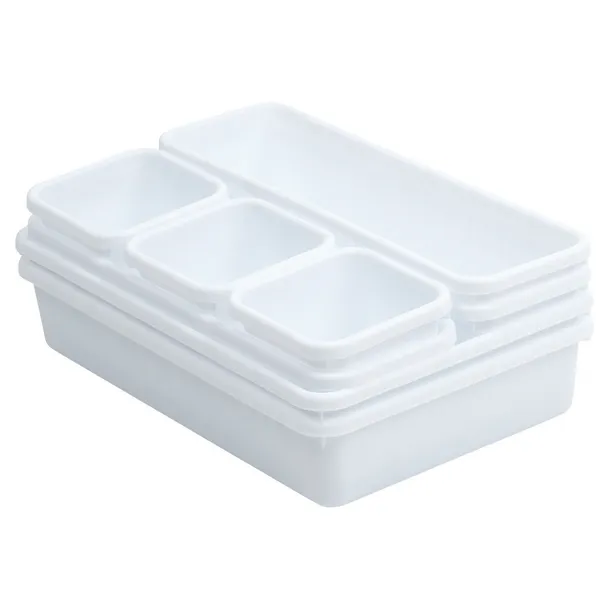 organizer-do-szuflady-bialy-modulowy-8-szt-stan-opakowania-oryginalne
