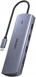 unitek-hub-9w1-usb-c-gigabit-ethernet-hdmi-vga-3x-usb-a-czytnik-pd-100w