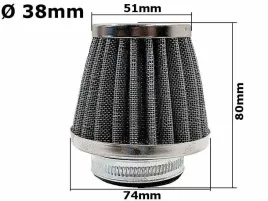 filtr-powietrza-stozek-fi-38mm-atv-110-125-hb