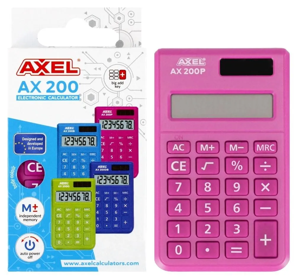 kalkulator-axel-ax-200p