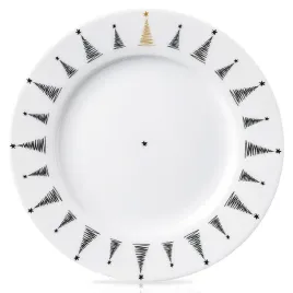 talerz-deserowy-porcelanowy-choinka-20-cm