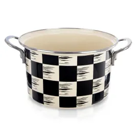 garnek-emaliowany-szachownica-22-cm-4-l