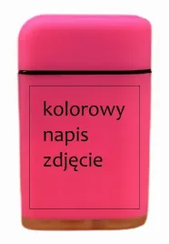 zapalniczka-zarowa-z-napisem-tekst-imie-zdjecie-druk-uv-rozowa-1szt