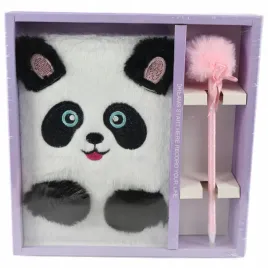zeszyt-z-dlugopisem-pluszowy-pamietnik-notes-dla-dzieci-panda-rozne-kolory