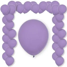 balony-pastel-floral-decomex-fioletowy-jasny-5-100-szt