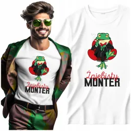 koszulka-prezent-dla-montera-zajebisty-monter-ze-smieszna-zaba-xs