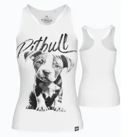 pitbull-west-coast-damska-koszulka-tank-top-slim-fit-puppy-biala-s