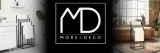 drazek-wolnostojacy-moreanddeco-czarny-glebokosc-290-mm