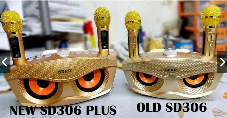karaoke-sd306-plus-30w-bezprzewodowe-stan-nowy-kolor-czarny-zloty