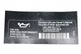 tabliczka-olej-high-performance-synthetic-bmw-e34-e39-e53-e60-e83-e90
