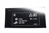 tabliczka-inf-czynnik-chlodniczy-bmw-e81-e84-x1-e87-e90n-e91n-e92n-stan-nowy