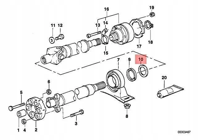 podkladka-podpory-walu-bmw-e31-e32-e38-e39-e46-e60-e61-e63-e64-e65-e90-f06-numer-katalogowy-czesci-26111227583