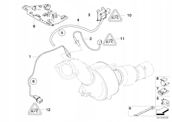 przewod-czujnik-cisnienia-spalin-bmw-e60-e61-520d