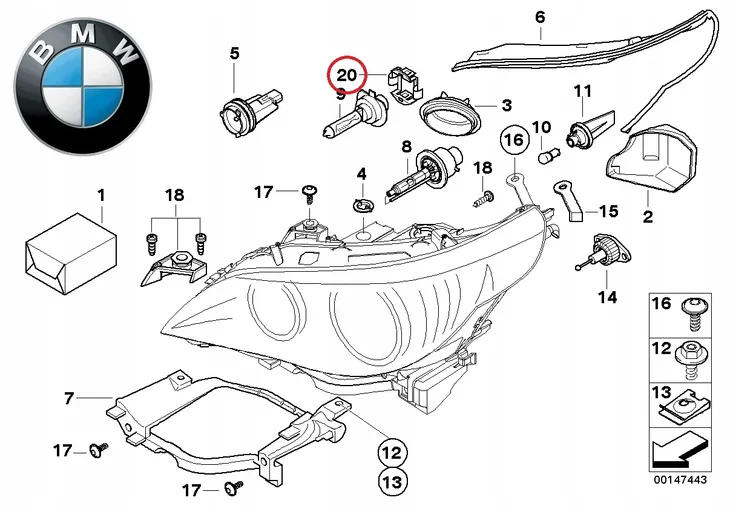 sprezyna-mon-zarowki-h7-refl-przod-e60-e61-e65-producent-czesci-bmw-oe