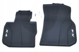 dywaniki-gumowe-przod-allwetter-przod-bmw-g02-x4