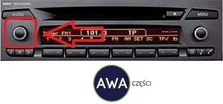 pokretlo-radia-bmw-professional-cd-bmw-e81-e82-e87-stan-opakowania-oryginalne