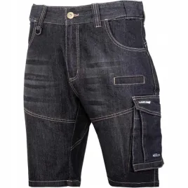 spodenki-krotkie-jeansowe-czarne-slim-fit-stretch-wzmocnienia-2xl-lahti-pro