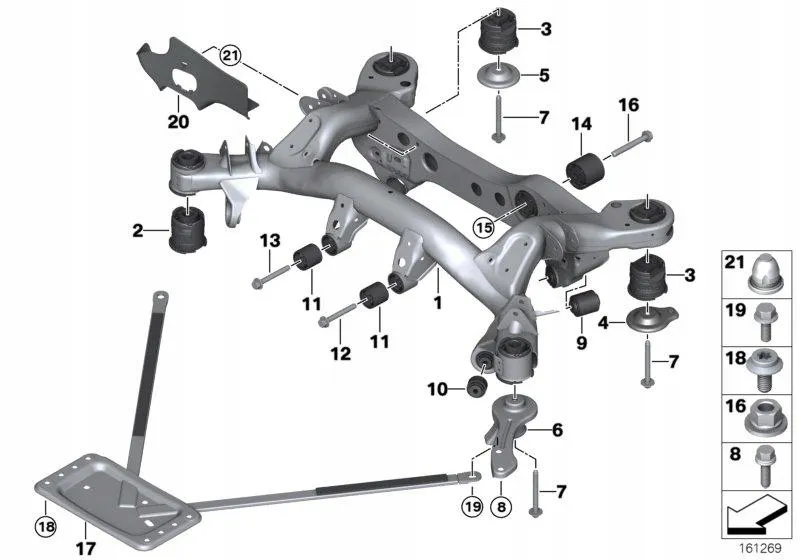 plytka-tulei-belki-tyl-bmw-e87-e81-e90-e91-e92-stan-nowy