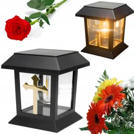 znicz-solarny-led-lampion-na-grob-statuetka-na-cmentarz-z-krzyzem