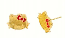 kolczyki-hello-kitty-zlote-prezent-y2k