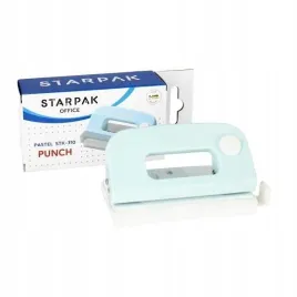 starpak-dziurkacz-stk-310-niebieski-do-papieru-biura