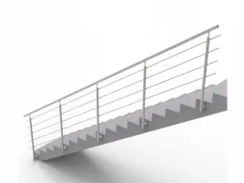 balustrada-nierdzewna-6m-wypelnienie-poziome-mocowanie-boczne-6000mm-satyna