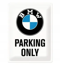 tabliczka-tablica-scienna-30x40-bmw-parking-only-prezent-23200