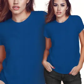koszulka-damska-t-shirt-dla-kobiety-bawelniana-s-niebieska-jakosc
