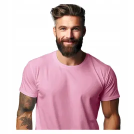 koszulka-meska-t-shirt-dla-mezczyzny-bawelniana-xxl-rozowa-jakosc