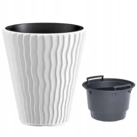 donica-doniczka-sandy-30-litrow-biala-39cm-z-wkladem-prosperplast-dbsp400