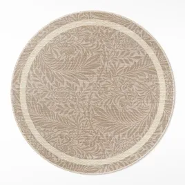 okragly-dywan-z-nadrukiem-winylowy-vintage-boho-liscie-i-galazki-100-cm