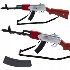 karabin-strzelba-rekwizyt-pasek-na-ramie-brazowy-dzwieki-65cm