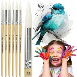 pedzel-okragly-pedzelek-nylonowy-koh-i-noor-profesjonalny-nr-13-6-szt